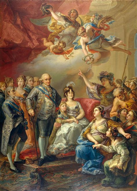 charles iv of spain and his family
